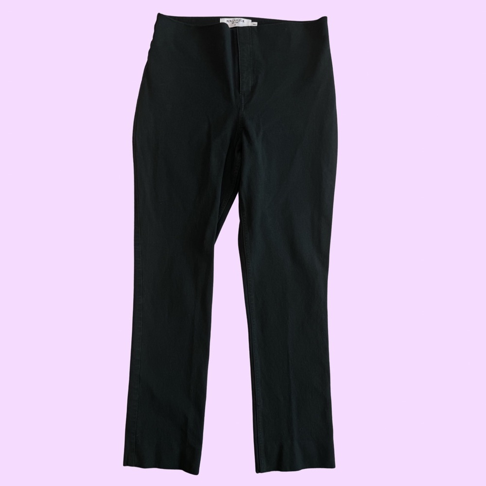 MM Lafleur Dark Green Women’s Dress Trousers - Straight Leg